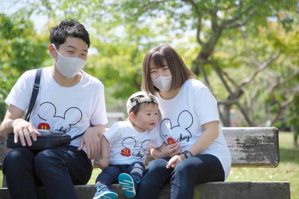 福永写真事務所が撮影した「家族写真（奈良公園）」の写真