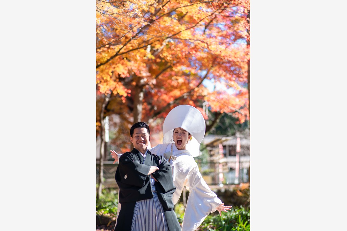 THE CLIPSが撮影した「和装前撮り」の写真