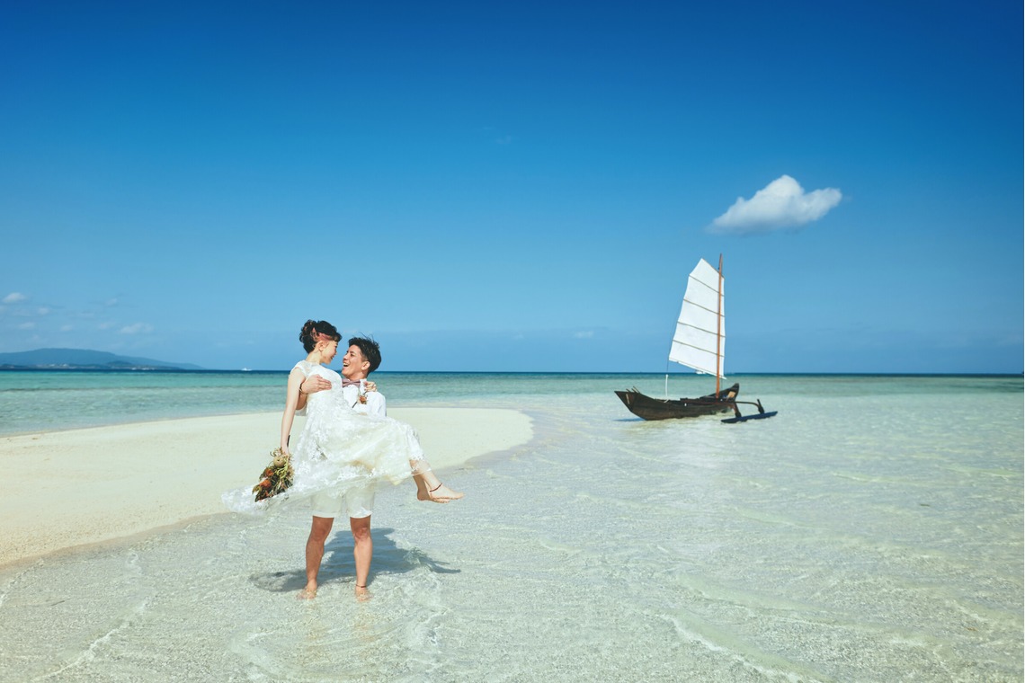 神宮啓佑が撮影した「婚礼前撮り（撮影場所・石垣島、竹富島）」の写真