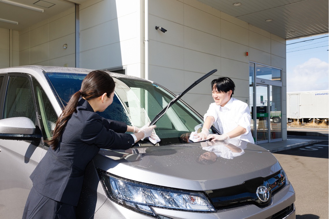 Yusuke Usuiが撮影した「マイナビバイト様 トヨタレンタカー様 採用広告撮影」の写真