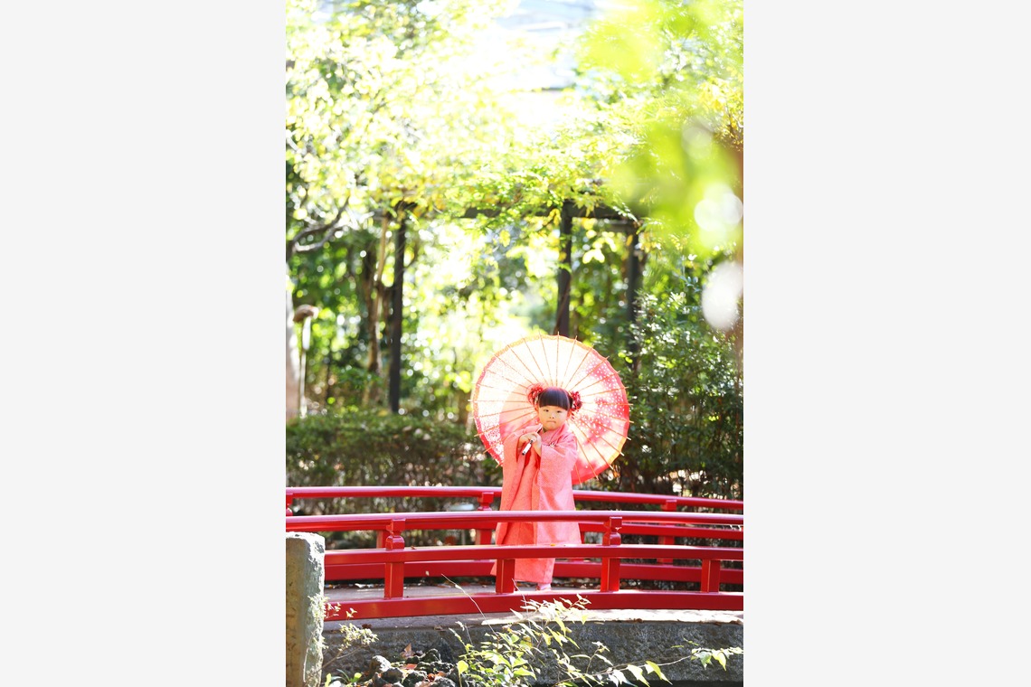 出張撮影HUG TIMEが撮影した「七五三記念撮影＠世田谷八幡宮・東京」の写真