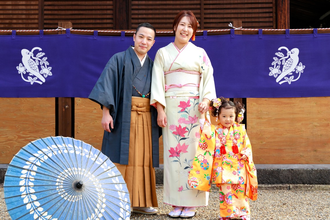 真方　祥が撮影した「七五三参り記念写真」の写真