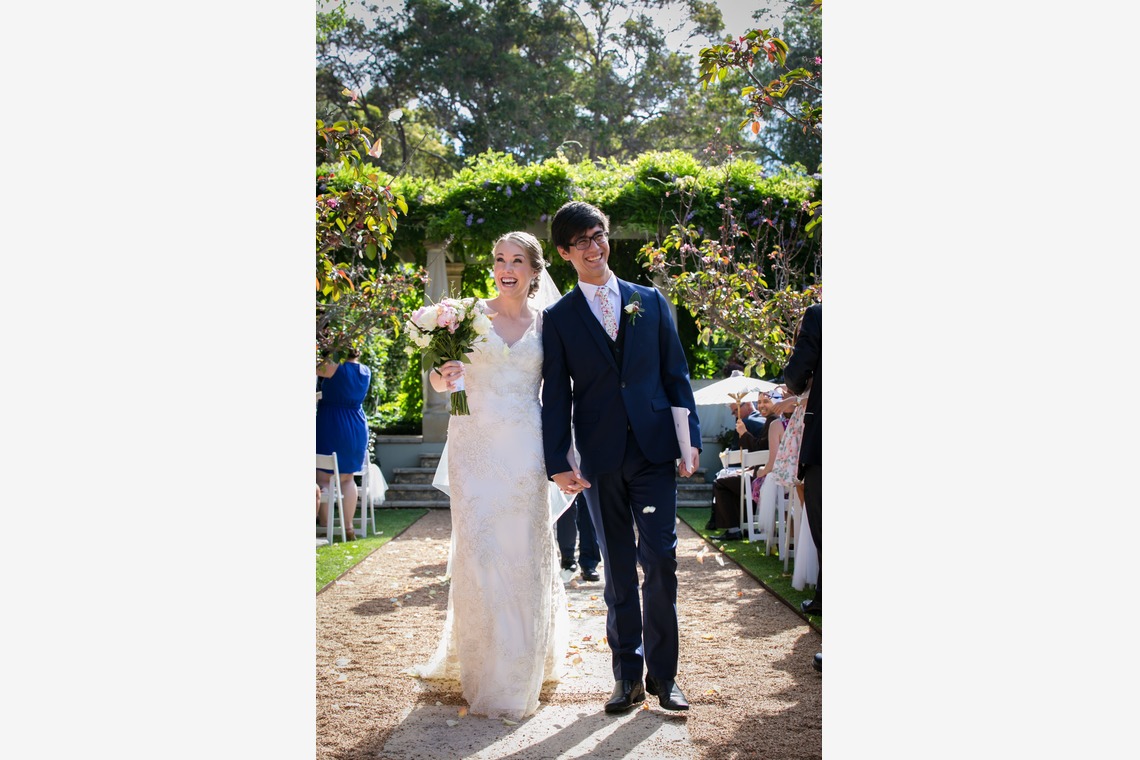 Photo of Corrine & Andrew taken by Albert Teow