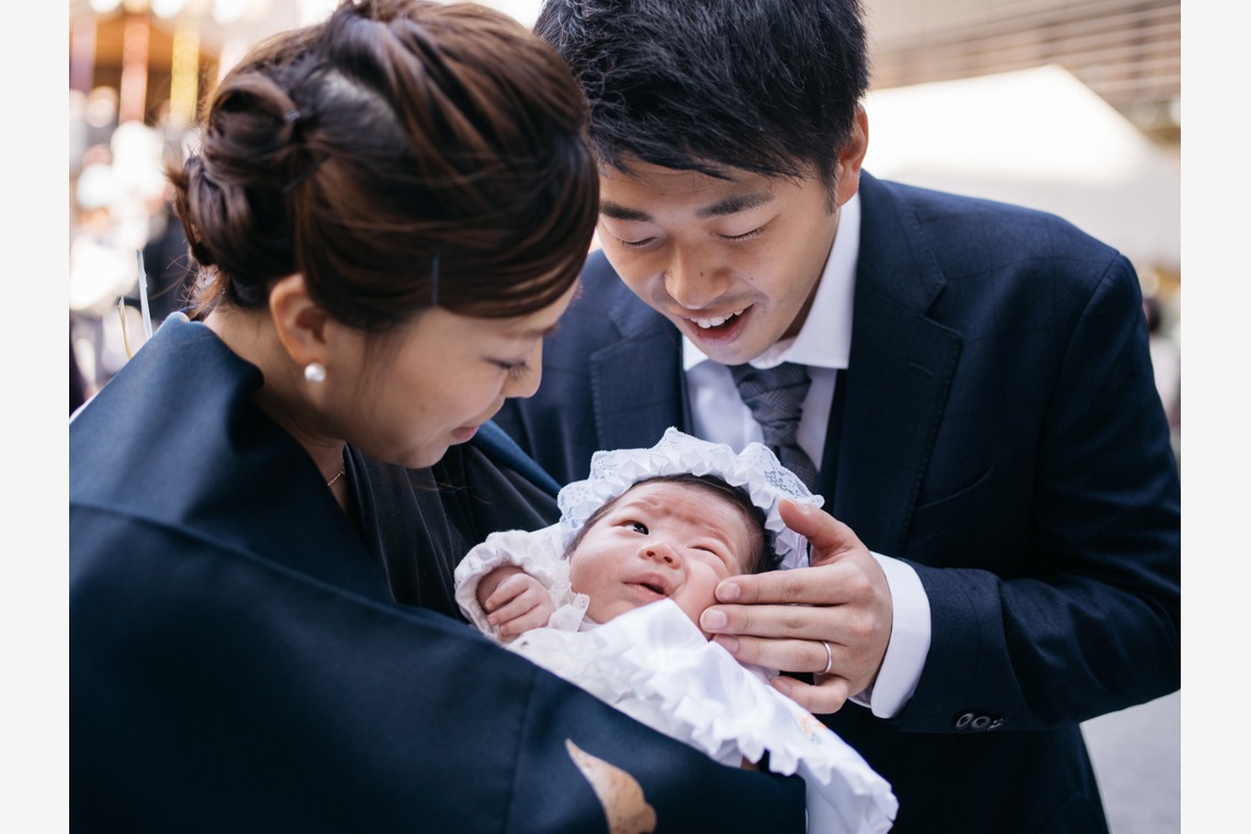 植村由理が撮影した「お宮参り　＠水天宮」の写真