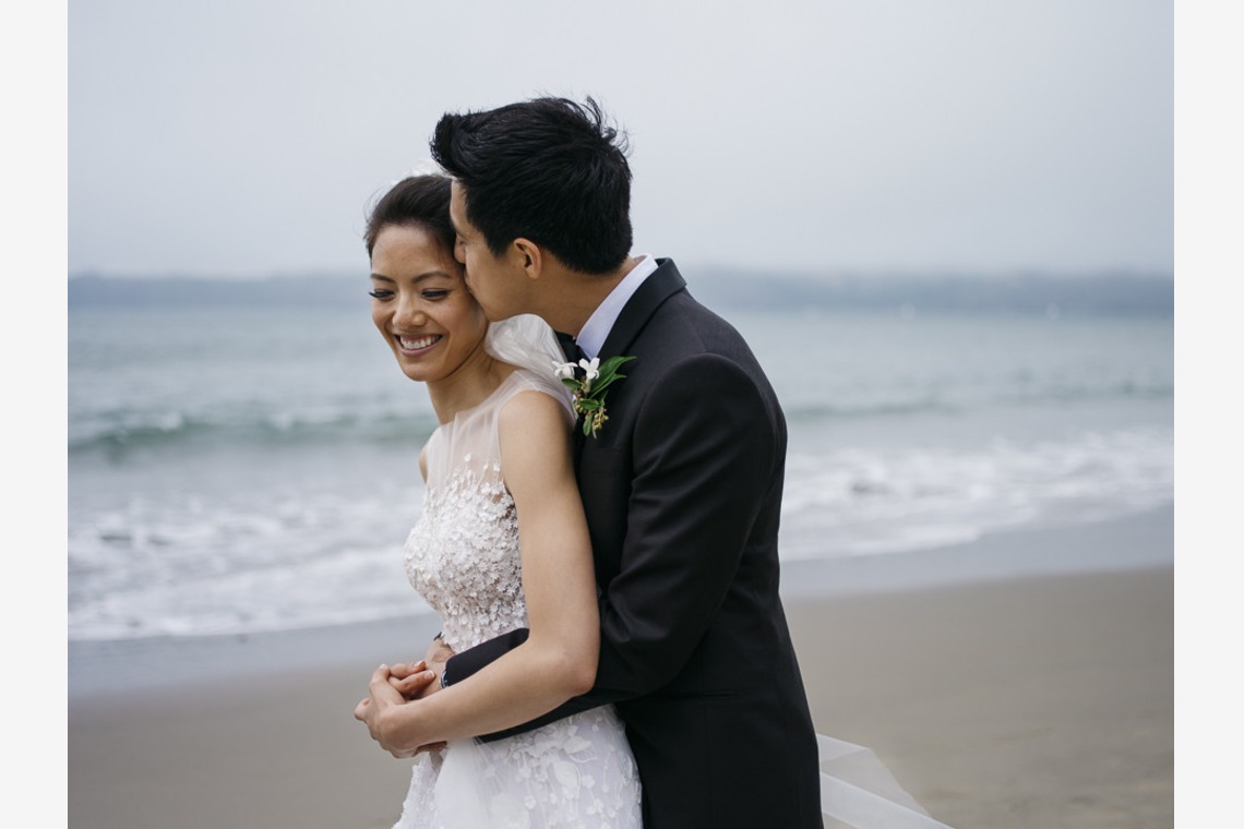 植村由理が撮影した「パトリシアとブレットの結婚式当日」の写真