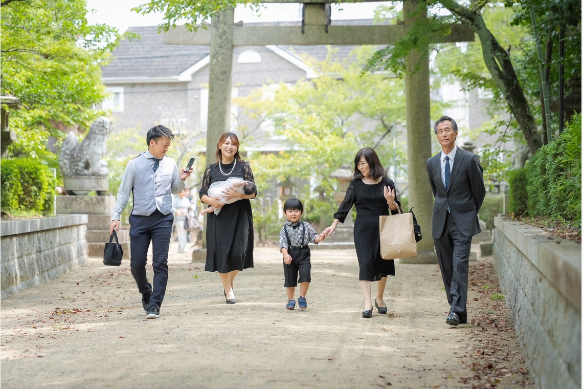杉浦 倫和が撮影した「お宮参り」の写真