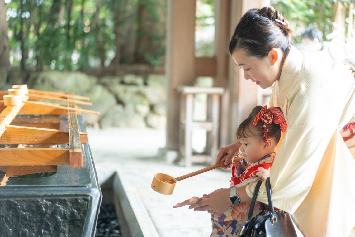 小野千明が撮影した「七五三」の写真