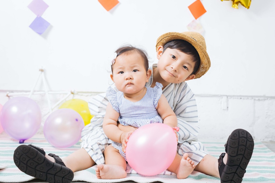 高野和希が出張撮影した家族写真(キッズ,ベビーフォト)などが写った「エミリィ七夕撮影会2019@渋谷区スタジオ（5）」の家族写真