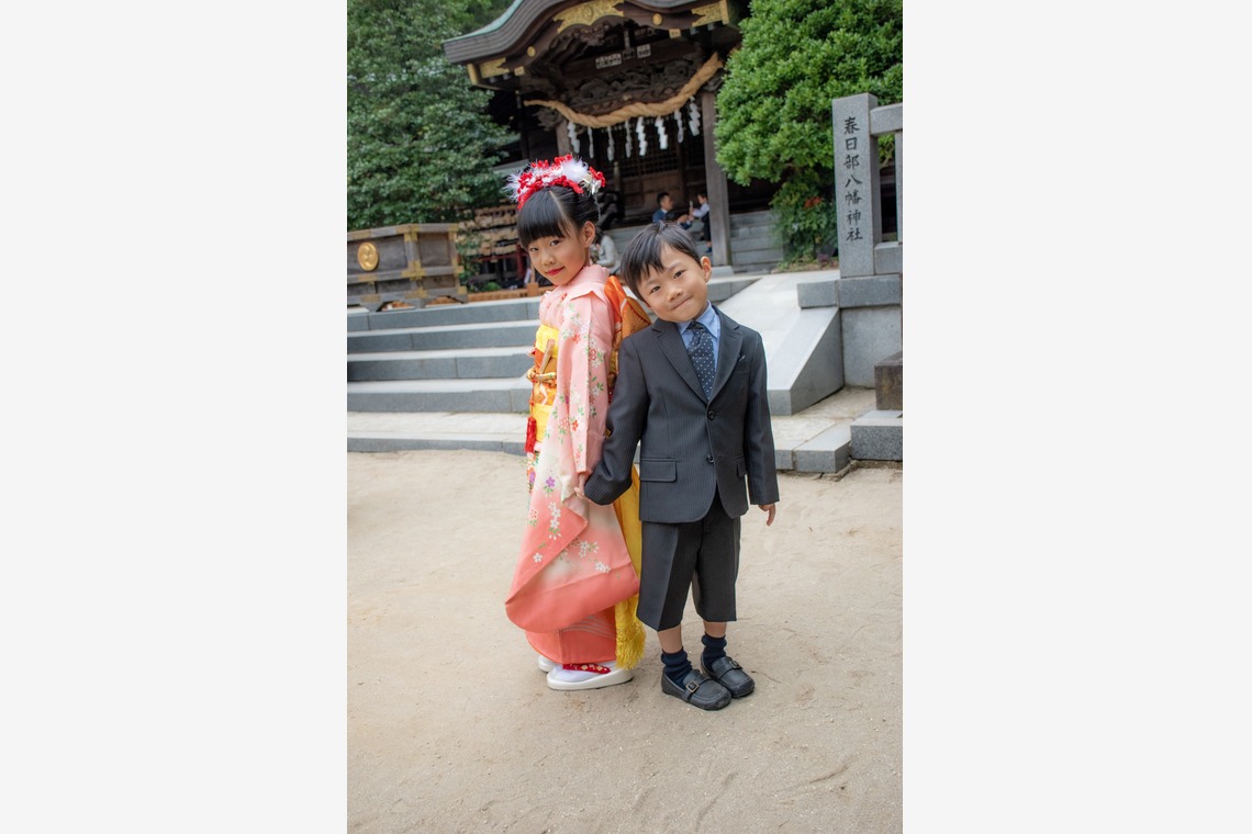 イモリエが撮影した「七五三、お宮参り」の写真