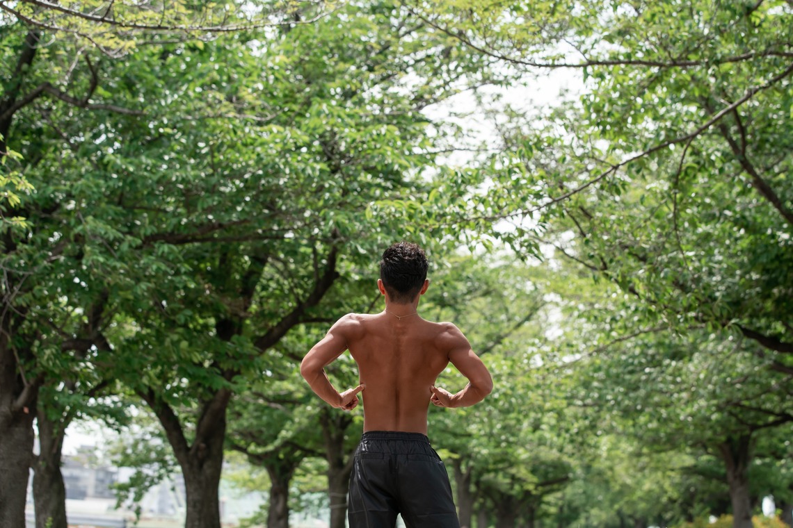 mpty photoが撮影した「パーソナルトレーナーさん　ロケーション撮影」の写真