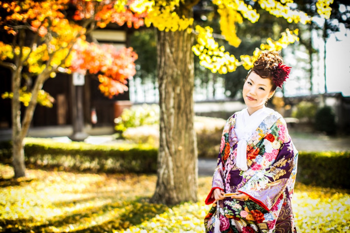 阿部写真館　大阪本町 靭公園前が撮影した写真のアルバム「紅葉」