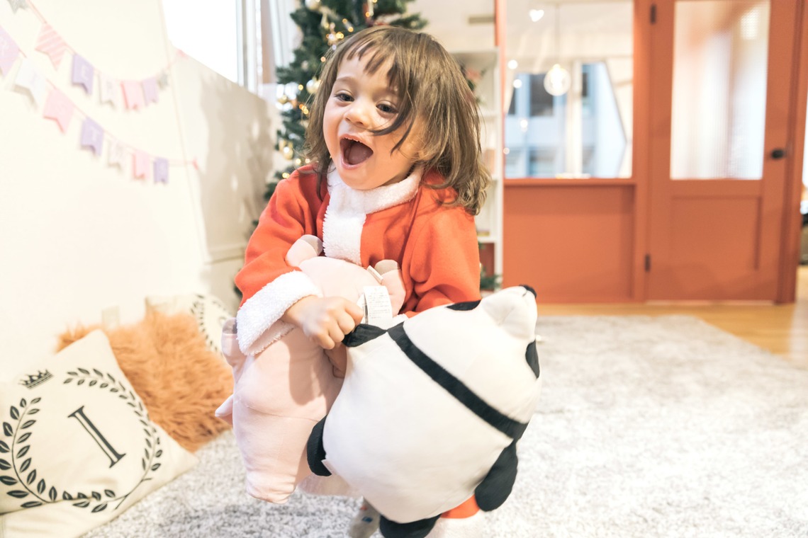 髙栁豪志が出張撮影した家族写真(キッズ,ベビーフォト)などが写った「クリスマス撮影会」の家族写真