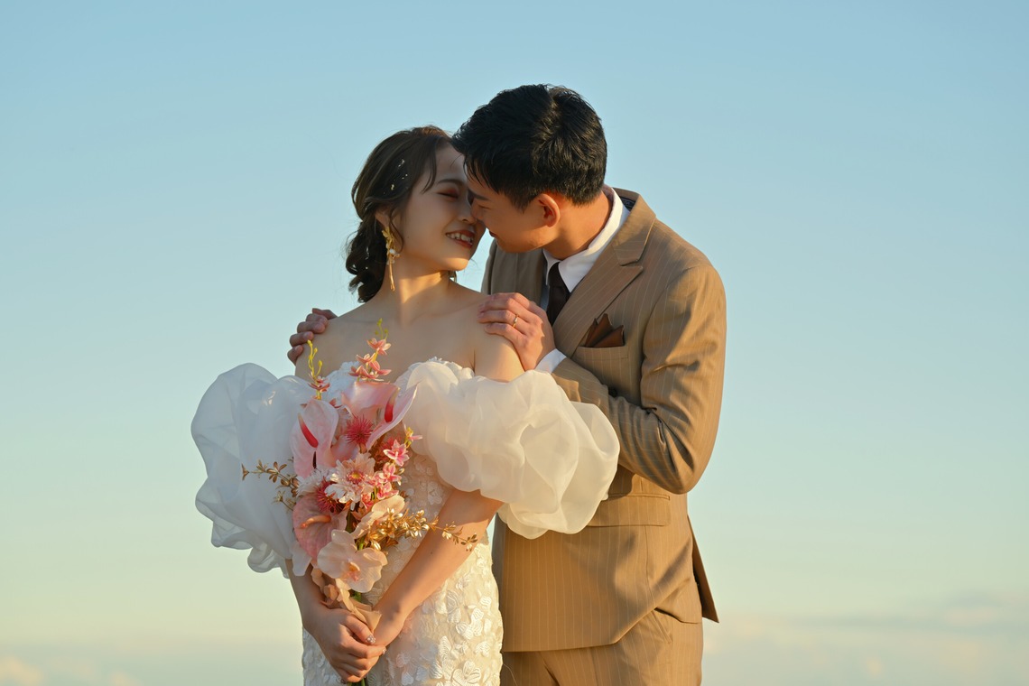 STUDIO RADIUSが撮影した「神奈川県城ヶ島 ウェディングフォト」の写真