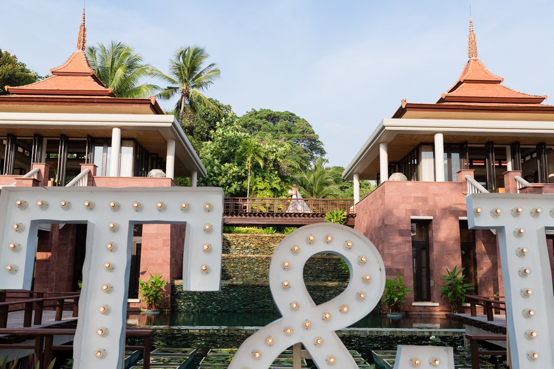 Album of the Wedding, Bridal taken by Daniel Baci Photography - Thailand wedding photography at the Trisara 