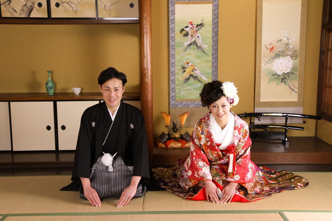 スマイルハンターが撮影した「ウェディング前撮り和装」の写真