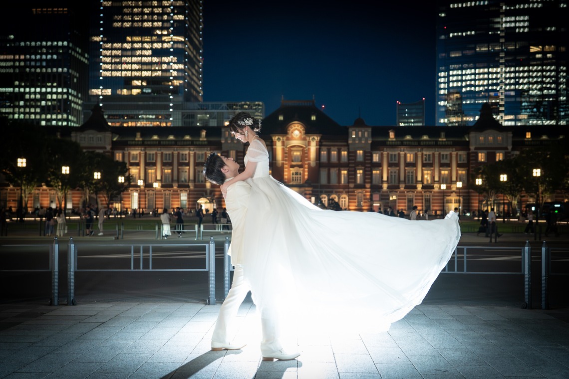 スタジオ　まるが撮影した「東京駅前・和田倉門での撮影」の写真