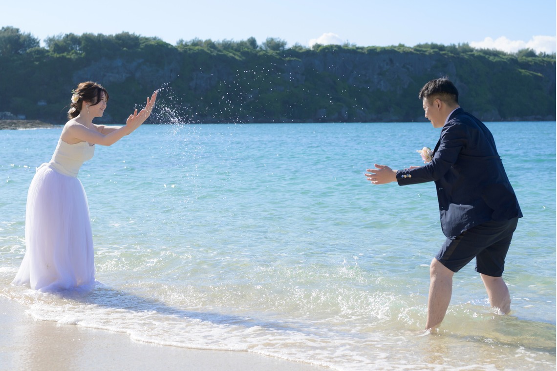 ＥＧＰが撮影した「沖縄ウェディング」の写真