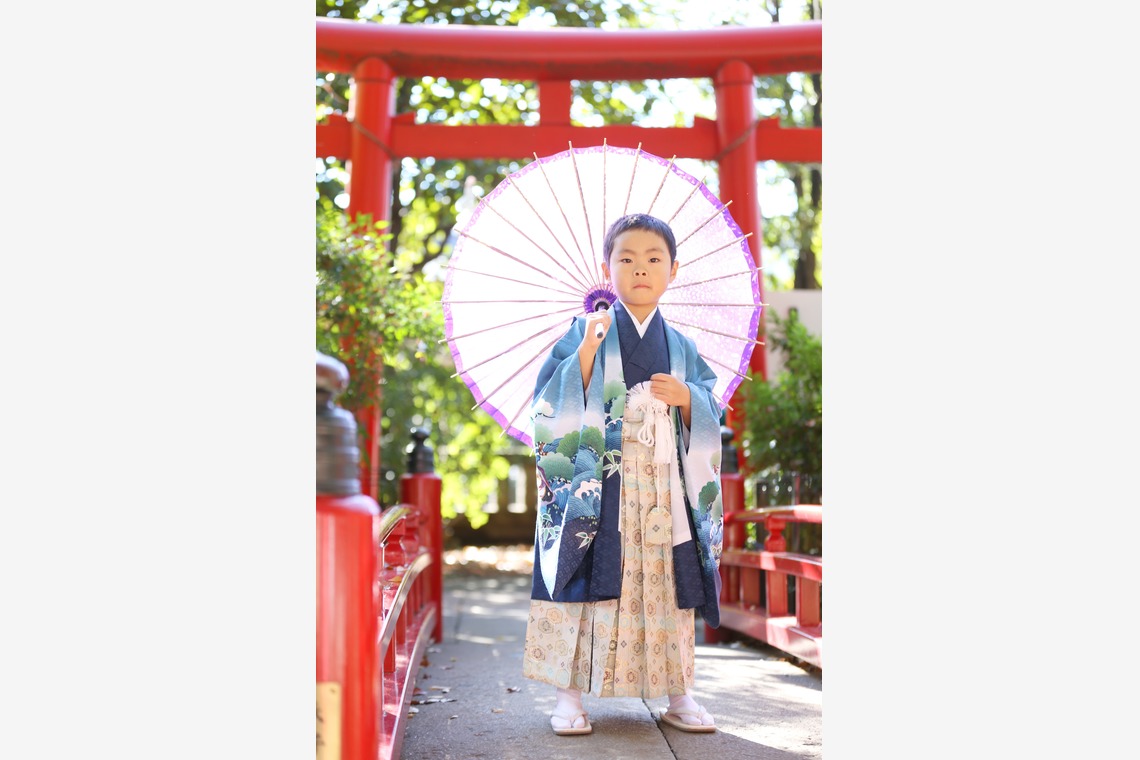 出張撮影HUG TIMEが撮影した「七五三記念撮影＠世田谷八幡宮・東京」の写真