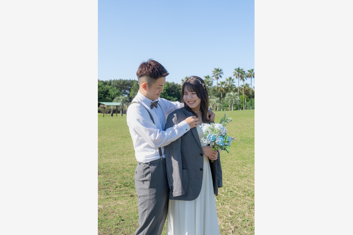 鈴木美咲が撮影した「湘南にてウェディングフォト撮影」の写真