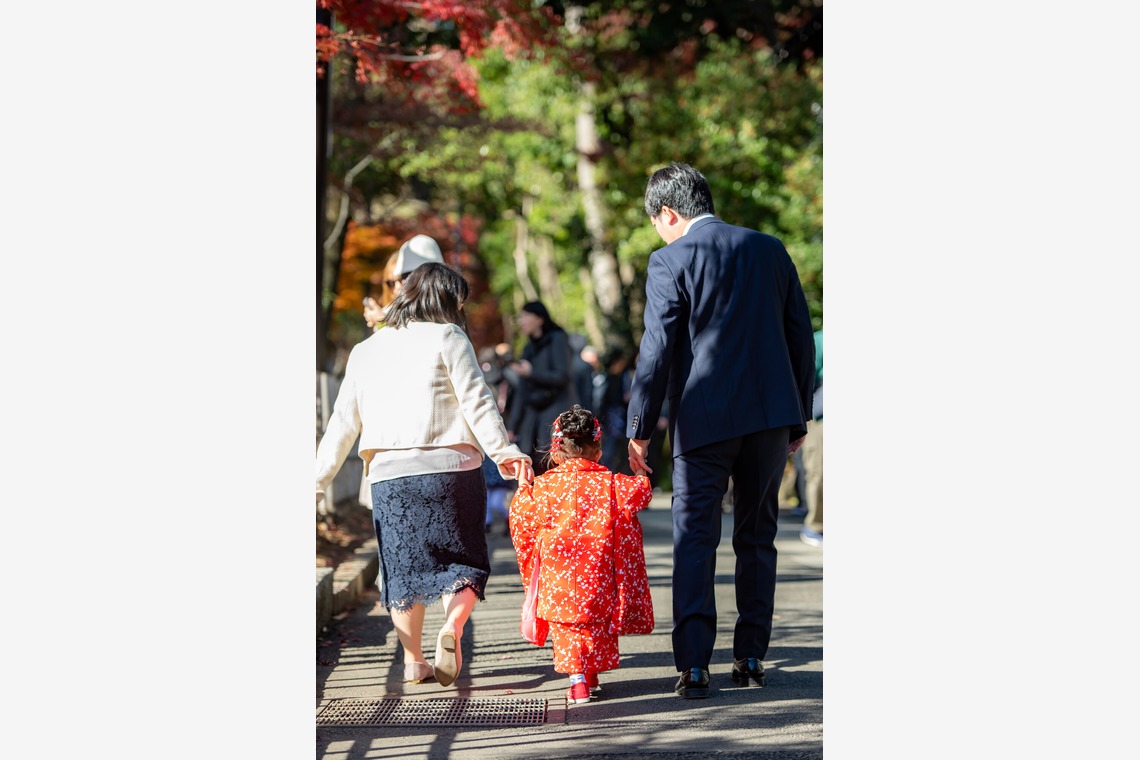 maruが撮影した「お寺で七五三」の写真