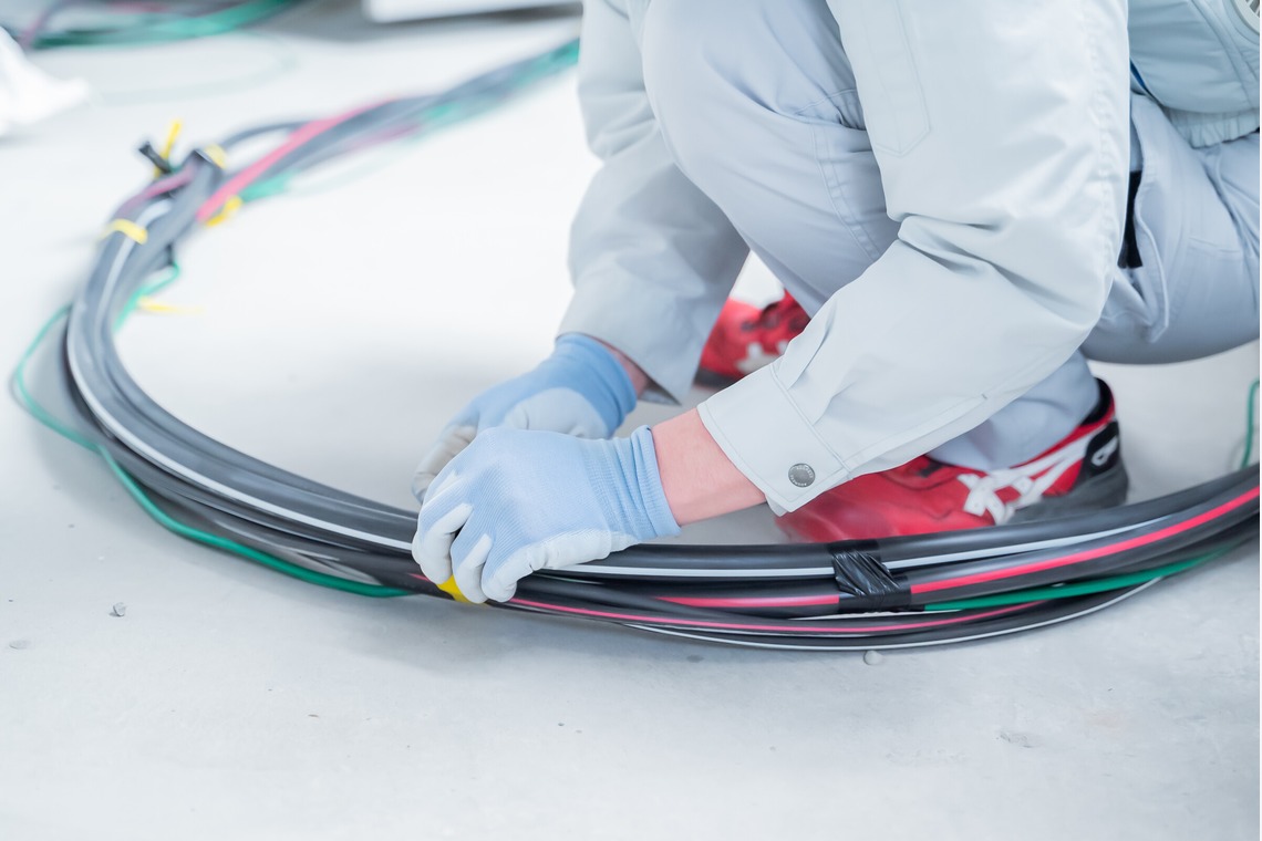 出張撮影 中村まみこが撮影した「電気工事業HP用撮影」の写真