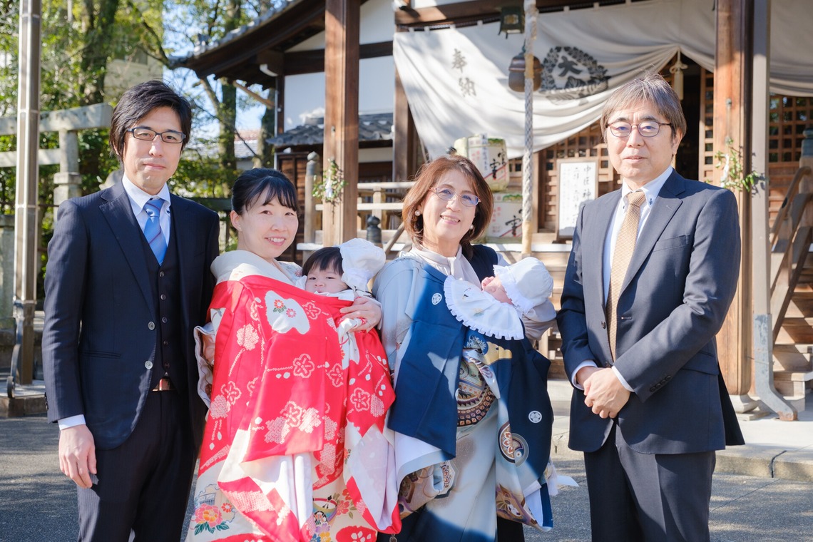 高夏写真店が撮影した「お宮参りの撮影」の写真