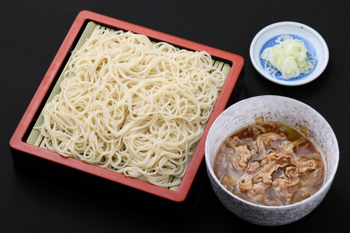 森安　照が撮影した「お蕎麦屋さん」の写真