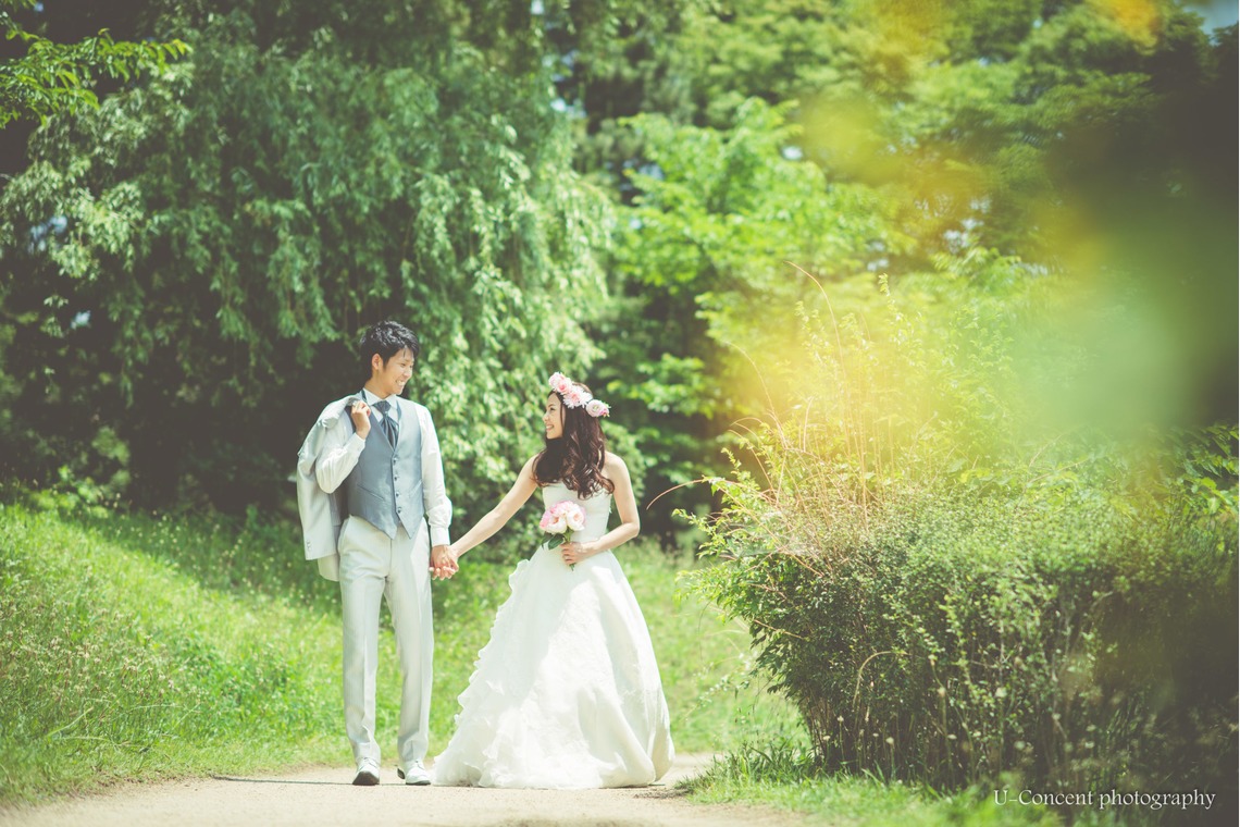 U-CONCENT (香川裕貴)が撮影した写真のアルバム「ドレスロケーション前撮り宝ヶ池・賀茂社賀茂川」