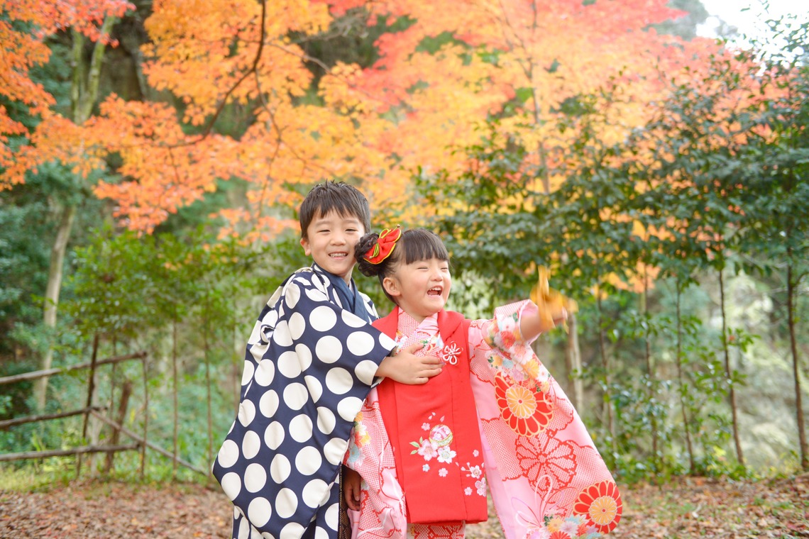 photograph K STYLEが撮影した「仲良し兄妹の七五三」の写真
