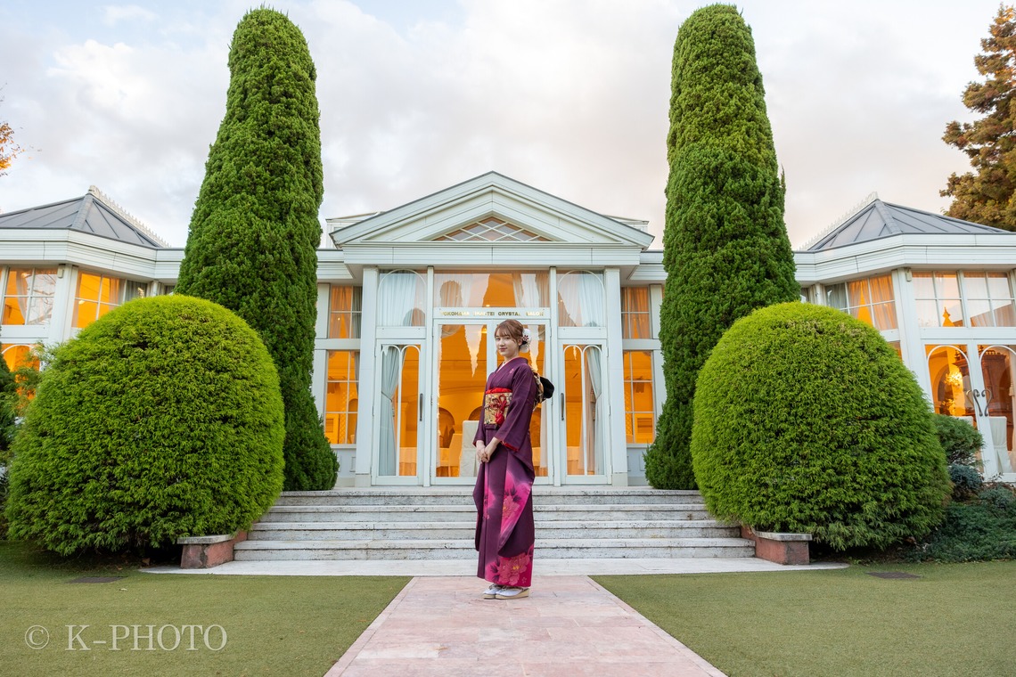 大森光太郎・K-PHOTOが出張撮影した家族写真(キッズ,ベビーフォト)などが写った「成人式撮影」の家族写真