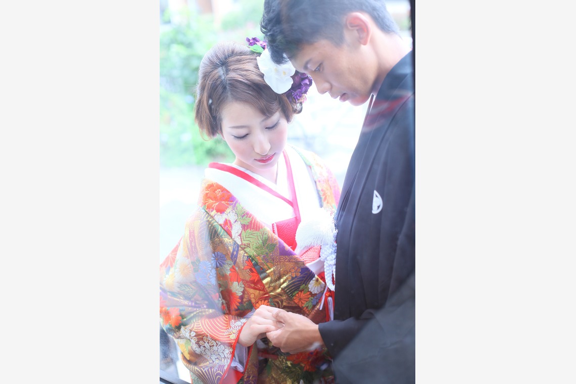 ウェディングアベニューが撮影した「アトリエスタジオ　和装」の写真