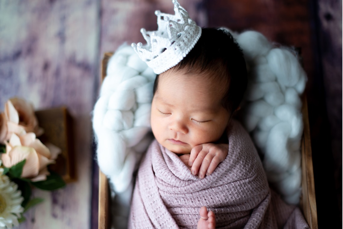 サキヤマ リエが撮影した写真のアルバム「ピンク系・うさぎのぬいぐるみ・女の子のニューボーンフォト 」