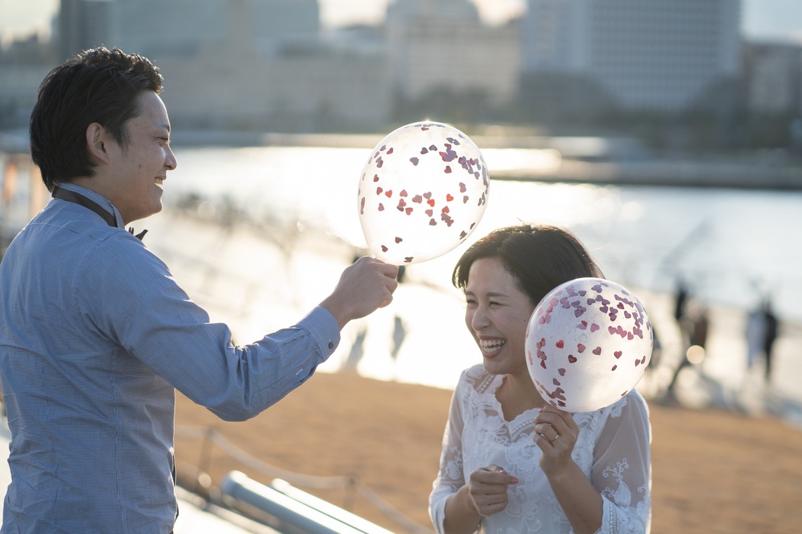 ゆうたが撮影した「横浜でのエンゲージメントフォト撮影」の写真