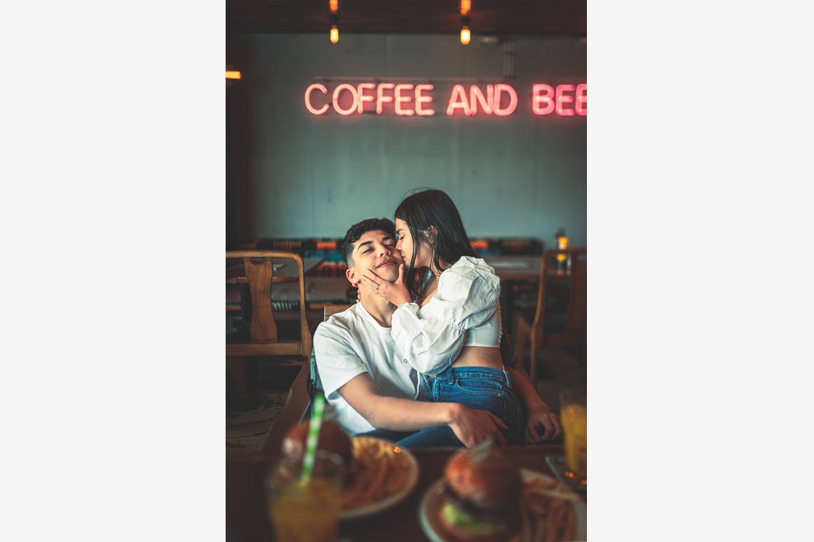 広告会社Flip Studioが撮影した「Victoria & Caleb」の写真