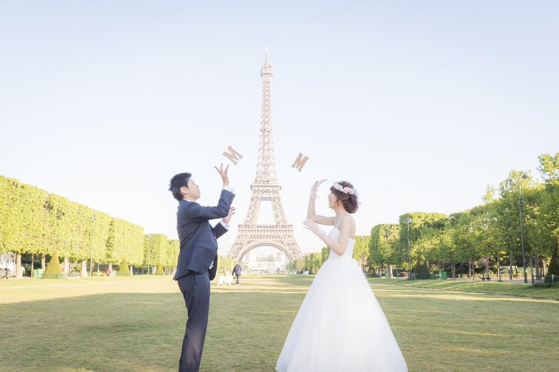 24to Produceが撮影した「パリでのフォトウェディング」の写真