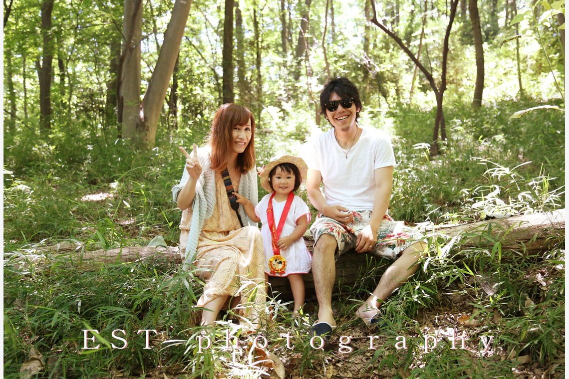 EST photographyが出張撮影した家族写真(キッズ,ベビーフォト)などが写った「フォトギャラリー」の家族写真