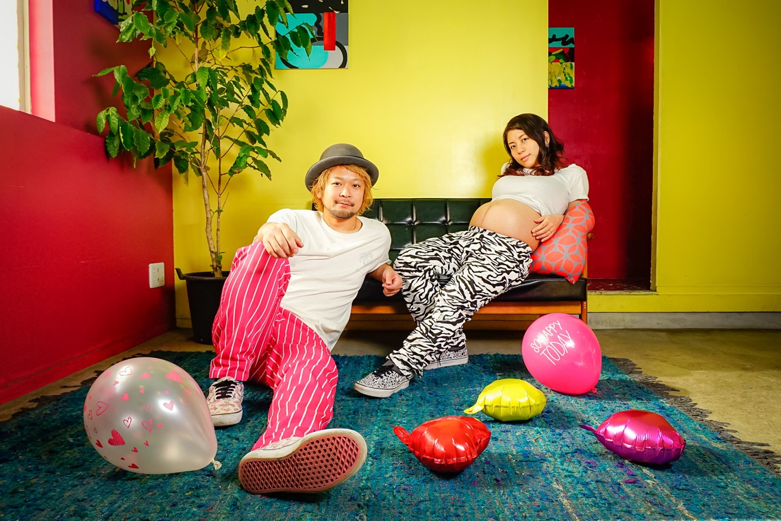 Aya Petite Photographyが出張撮影した家族写真(キッズ,ベビーフォト)などが写った「マタニティ出張撮影」の家族写真