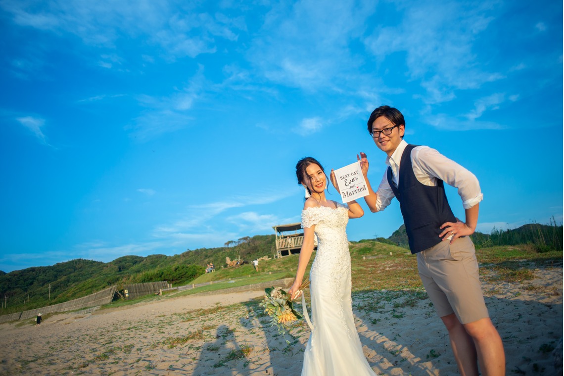 竹部 祐樹が撮影した「ウェディング前撮り＠糸島」の写真
