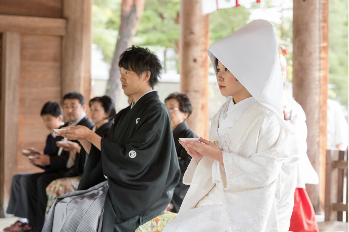 石津祐介が撮影した「和装結婚式」の写真