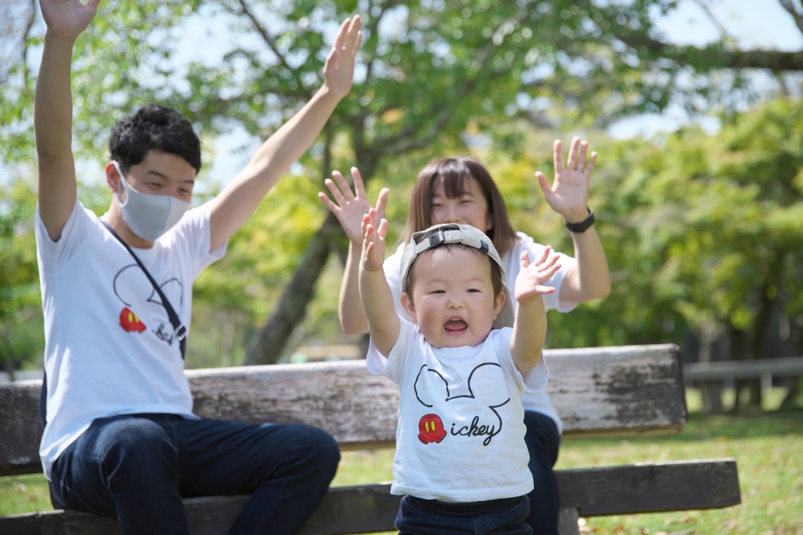 福永写真事務所が撮影した「家族写真（奈良公園）」の写真