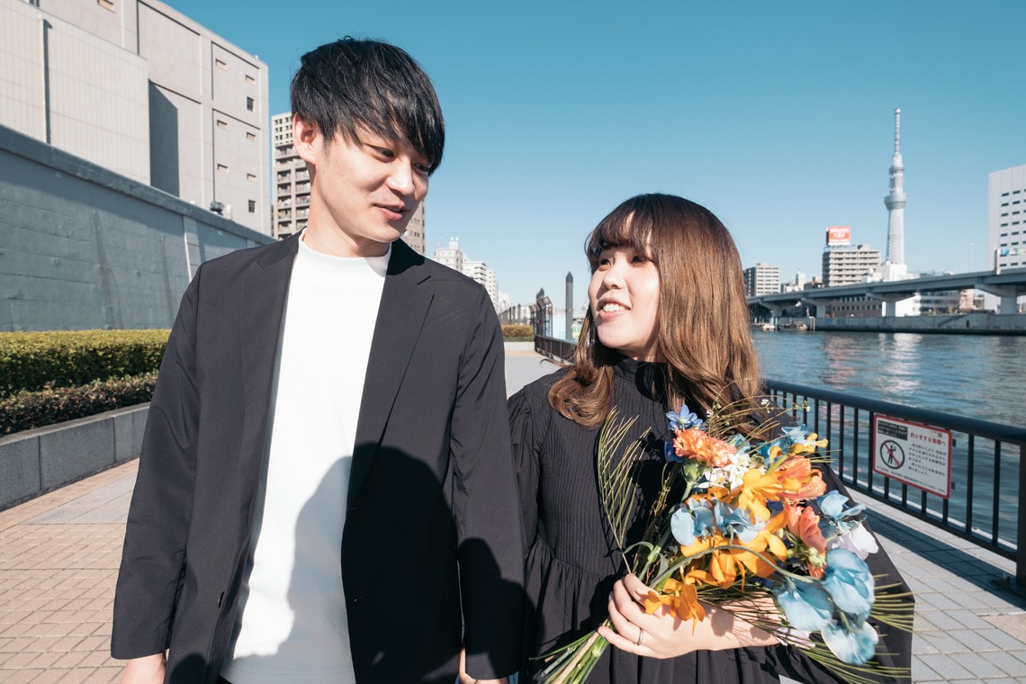 スタジオトモロが撮影した写真のアルバム「エンゲージメントフォト」