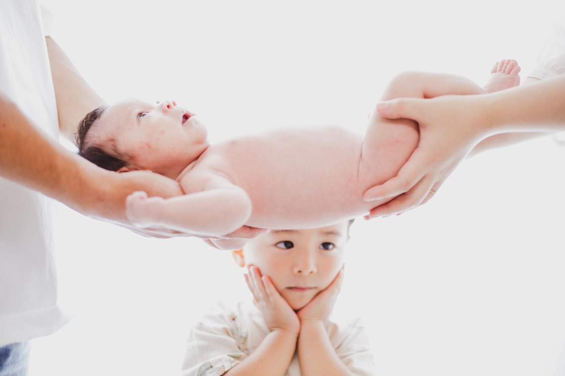 チャミーフォトグラフィーが撮影した「ファミリーフォト」の写真