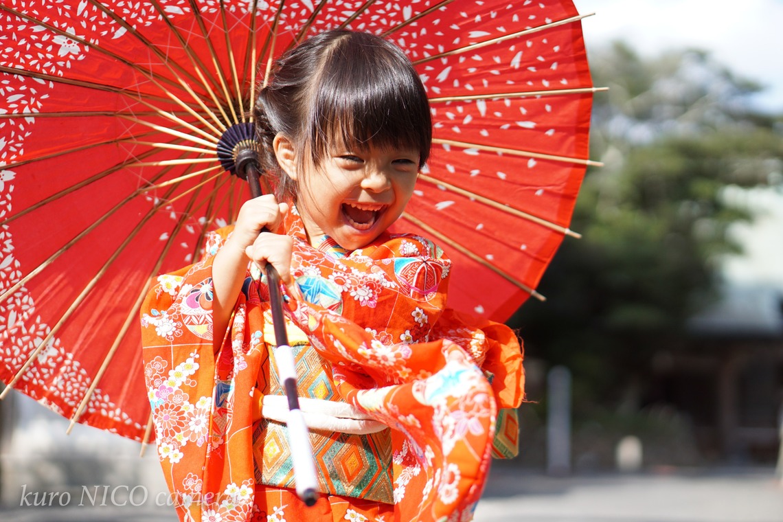 出張撮影サービス　kuro NICO cameraが撮影した「3歳女の子＊七五三＠静岡」の写真