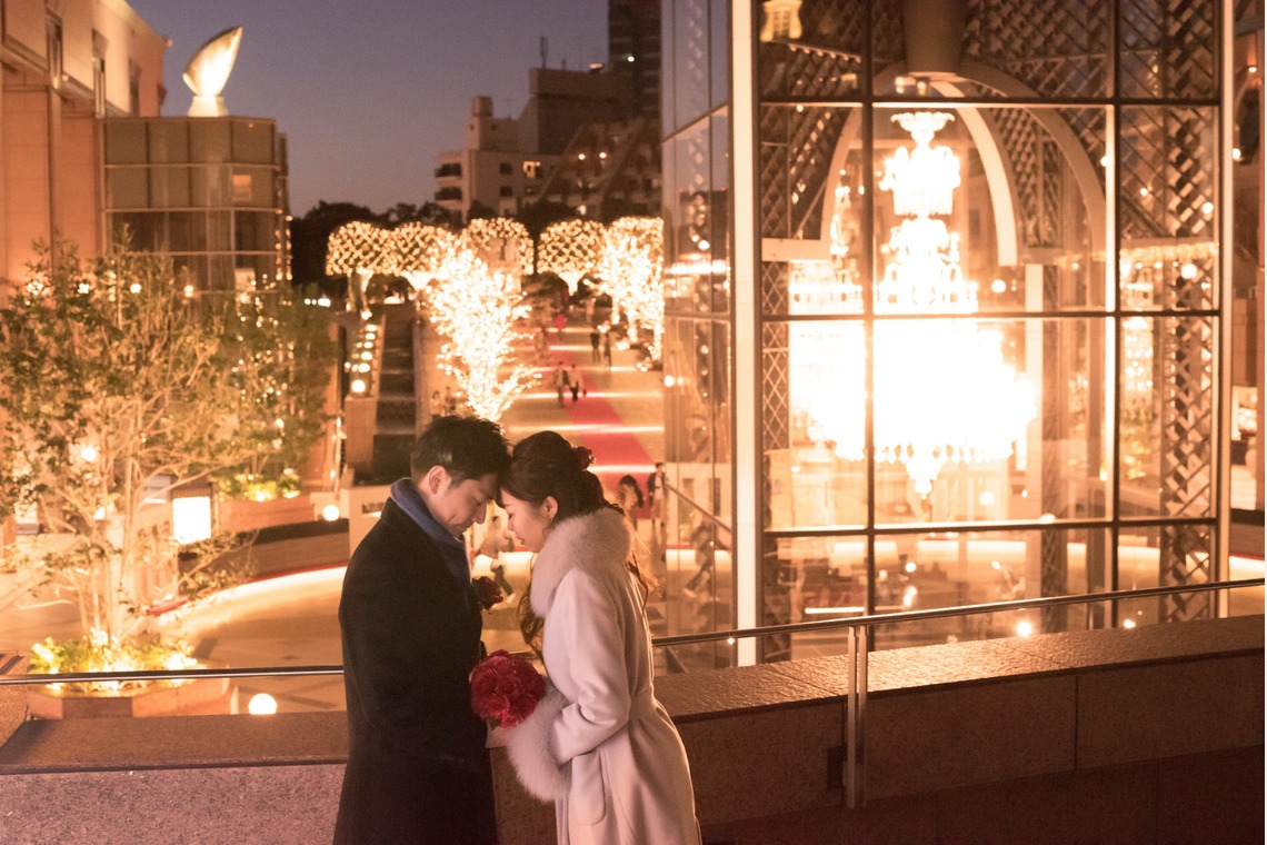 酒井こうへい写真製作所が撮影した「夜景撮影　エンゲージメント」の写真