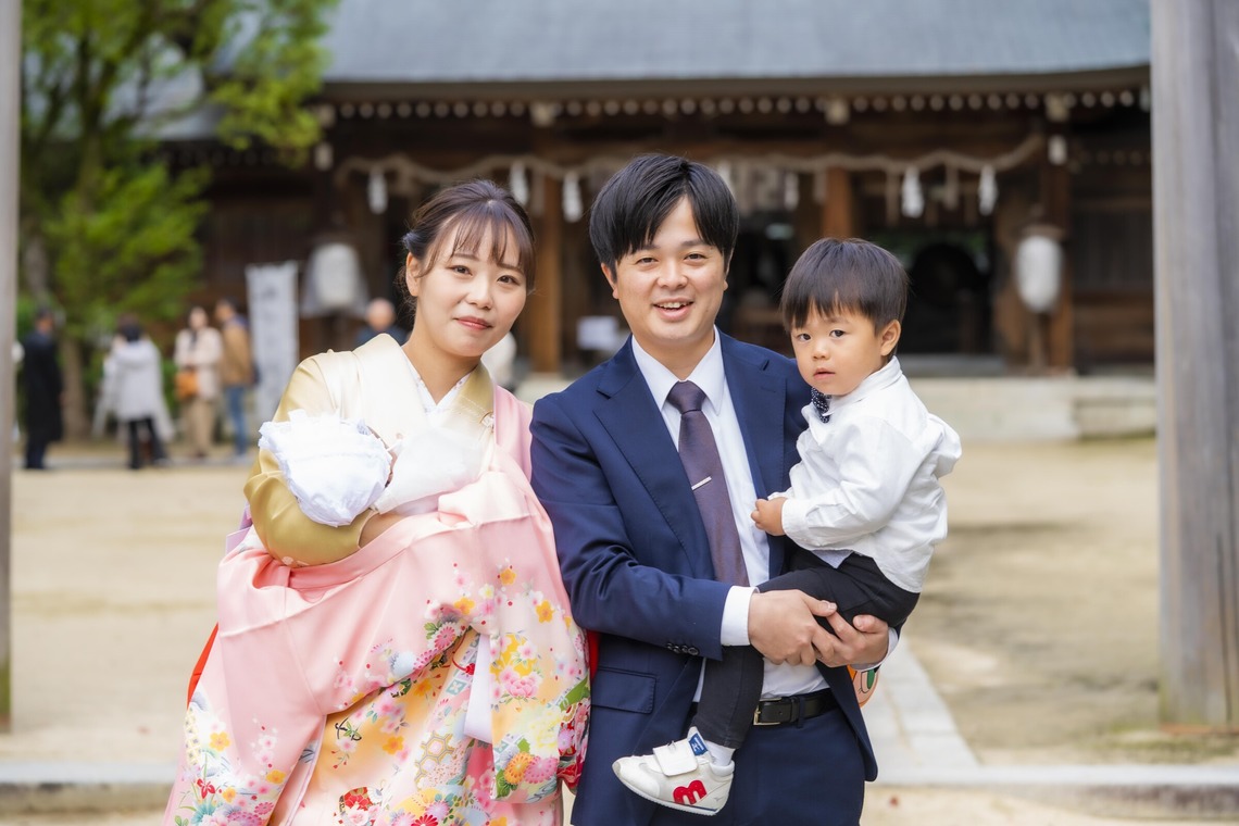 スタジオ11が撮影した「七五三のお参り案件」の写真