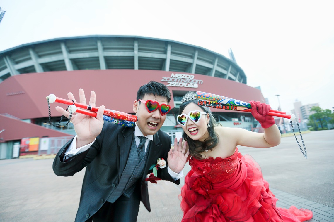 KIKIウェディングが撮影した「マツダスタジアム」の写真