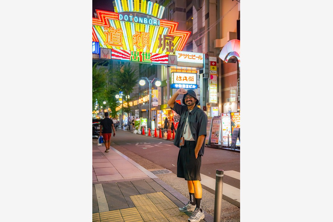 takumatravelが撮影した「大阪道頓堀ナイトポートレートツアー」の写真