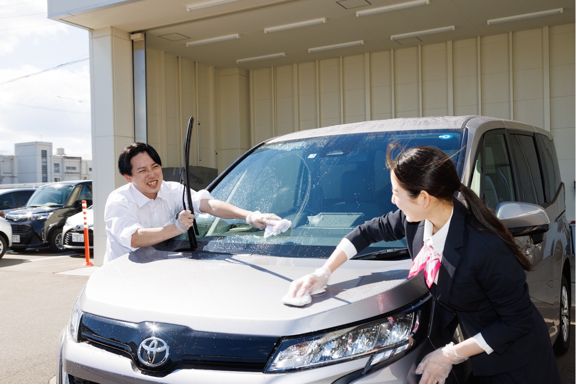 Yusuke Usuiが撮影した「マイナビバイト様 トヨタレンタカー様 採用広告撮影」の写真