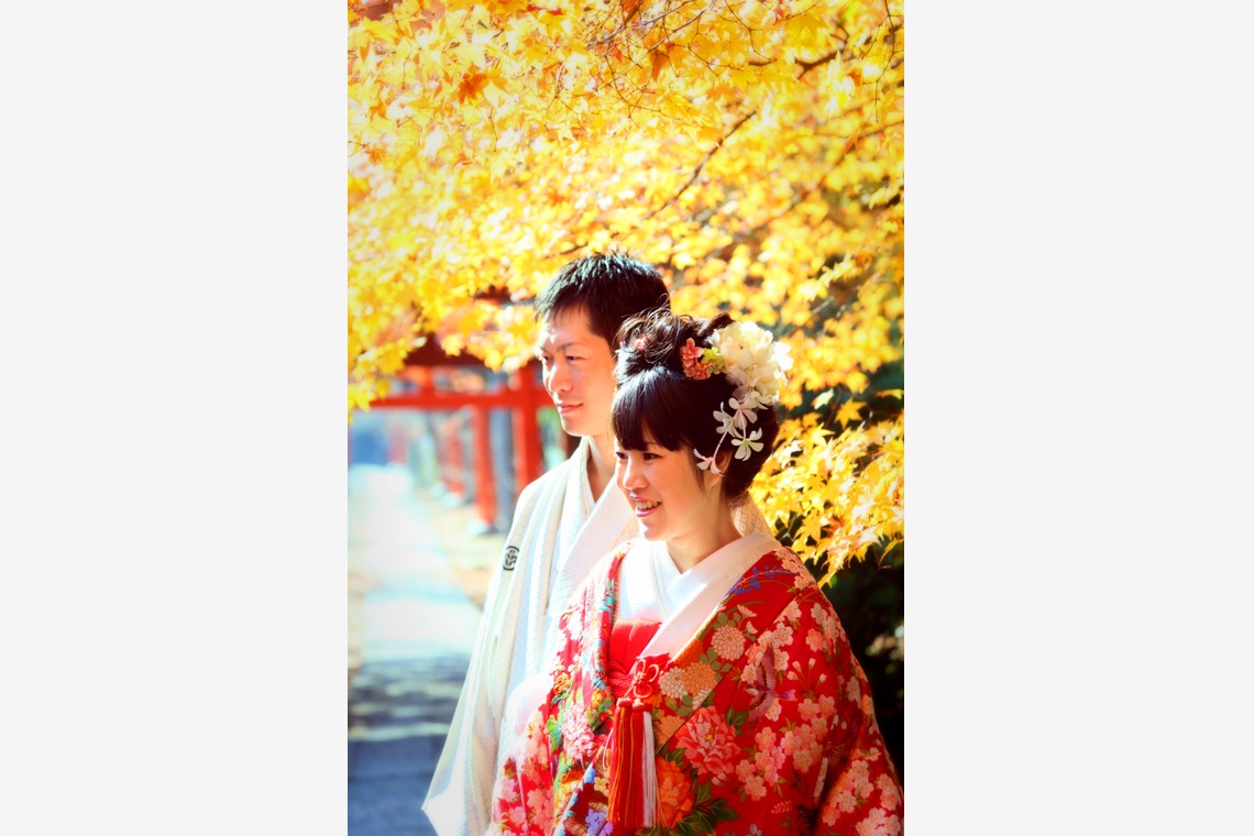 京都・中尾写真場が撮影した「和装ロケーションフォト」の写真