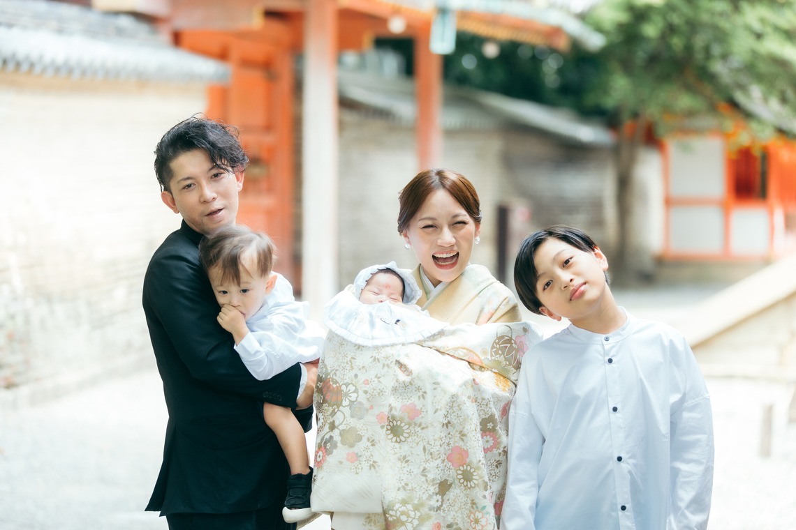 株式会社Ervaが撮影した「お宮参り撮影（石清水八幡宮）」の写真